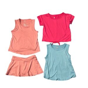 Ideology girls 4-pc short & top set retail $73